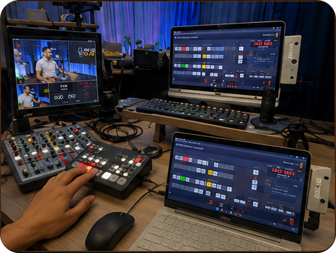 Produção audiovisual da FIX-SE TV